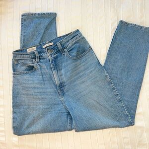Levi's 70s high slim straight Light Blue Denim Jeans